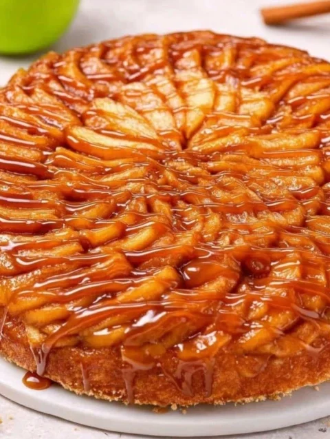 Church Supper Apple Pie Caramel Drizzle