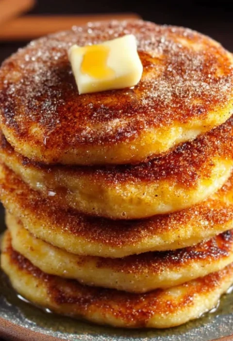 Classic Dinerstyle Spanish Churro Pancakes