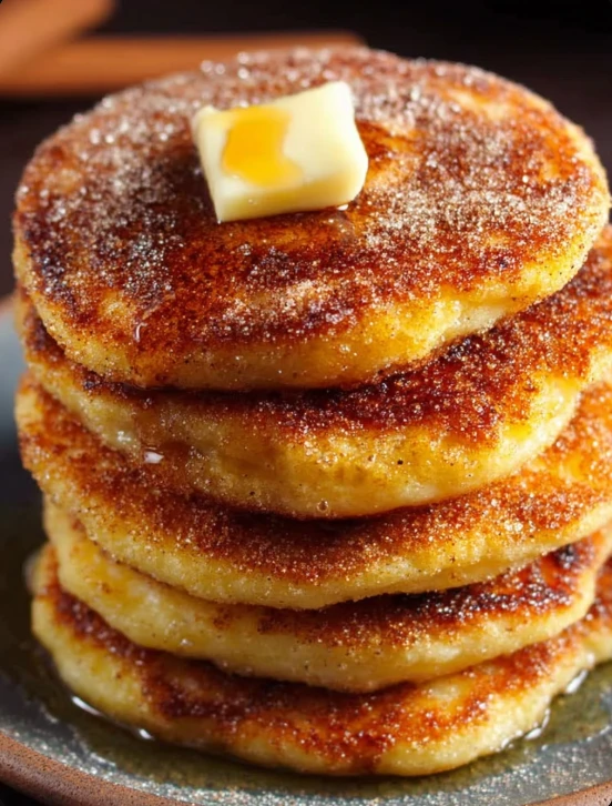 Classic Dinerstyle Spanish Churro Pancakes