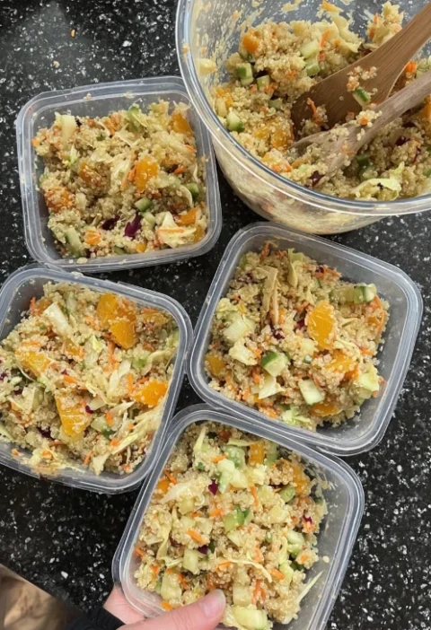 Classic Potluck Mandarin Lunchbox Salad