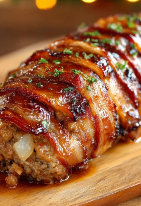 Countrystyle Bacon Brown Sugar Pork Tenderloin