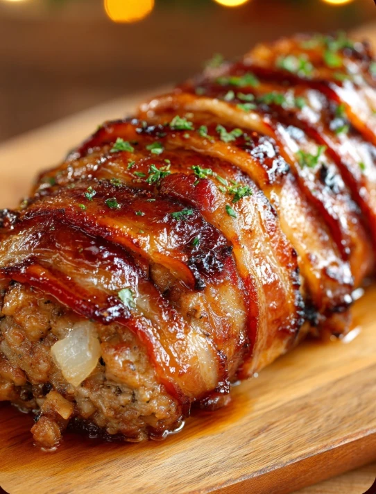 Countrystyle Bacon Brown Sugar Pork Tenderloin