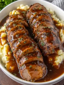 Country-Style Glazed Pork Tenderloin