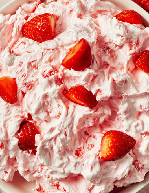 Country-Style Strawberry Fluff Salad