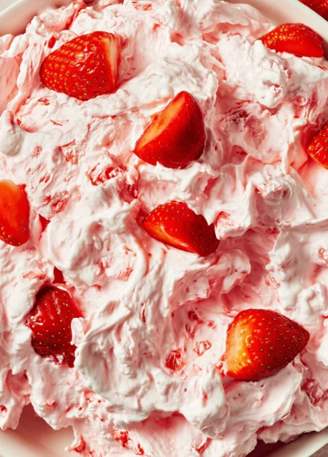 Countrystyle Strawberry Fluff Salad
