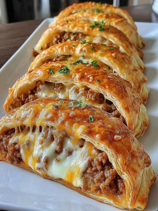Cozy Grandma’s Cheeseburger Pockets