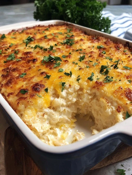 Cozy Grandmas Chicken Hashbrown Casserole