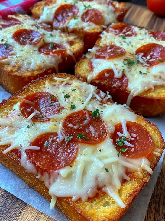 Cozy Grandma’s Texas Toast Air Fryer Pizza