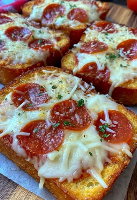 Cozy Grandmas Texas Toast Air Fryer Pizza