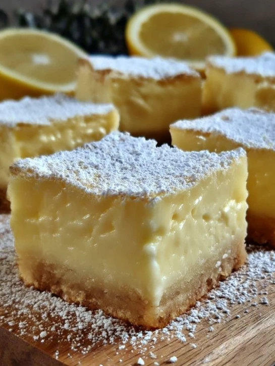 Cozy Grandmas Vanilla Custard Cream Squares
