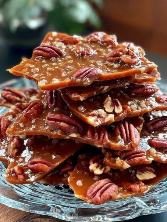 Cozy Holidaytable Pecan Pie Bark