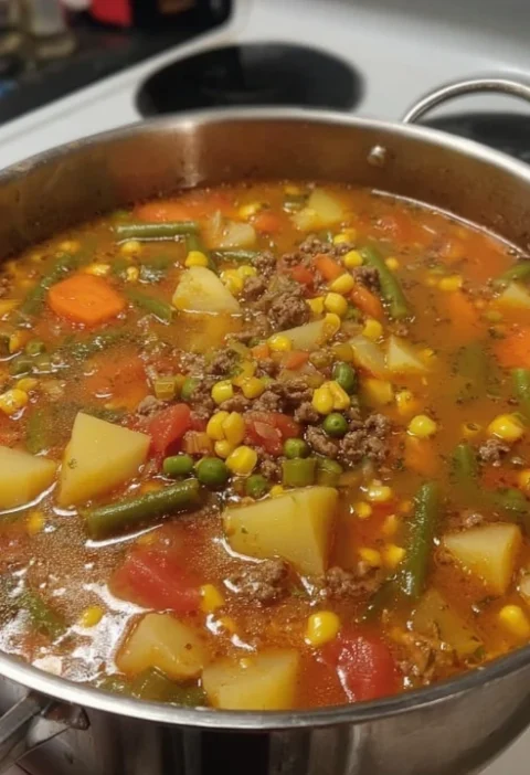 Cozy Homestead Vegetable Beef Soup