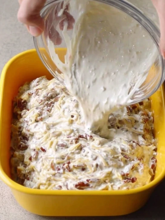 Creamy And Crunchy Green Bean Casserole