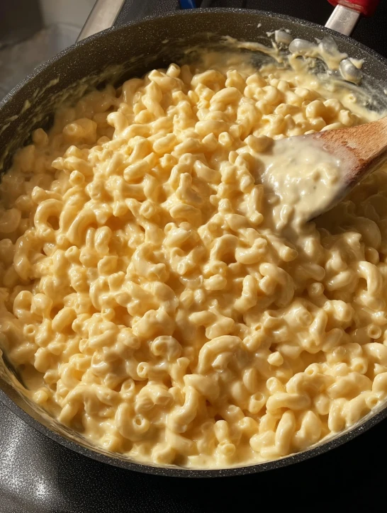 Creamy White Cheddar and Asiago Mac and Cheese