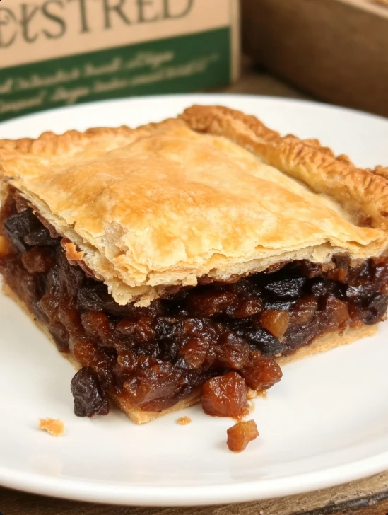 Delicious Oldfashioned Raisin Pie