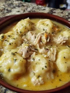 Best Ever Crock Pot Chicken and Dumplings