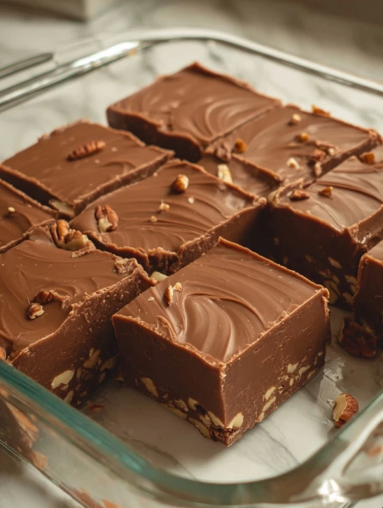 Easy Farmhouse Fudge Recipe 5-minute Comfort Fudge Instructions Quick Homemade Fudge Recipes Best Quick Fudge Recipes Simp...