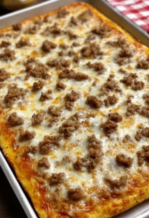 Easy Grandma's School Pizza Recipe Homemade School Cafeteria Pizza Tutorial Best Nostalgic School Pizza Recipe How To Make...