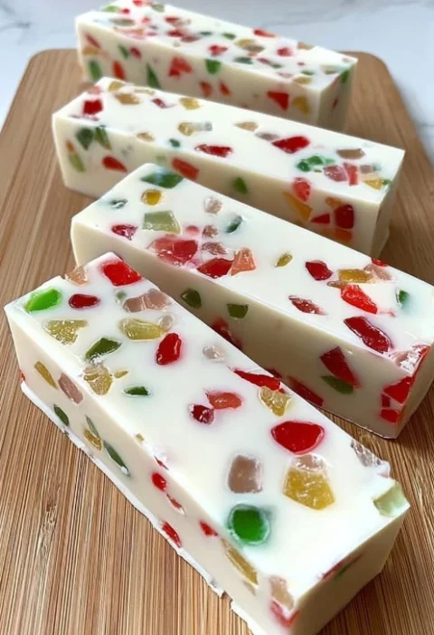 Easy Old-fashioned Gumdrop Nougat Candy Recipe Homemade Gumdrop Nougat Candy Instructions Best Sugar For Old-fashioned Nou...
