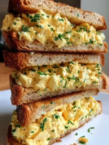 Egg Salad Sandwich Recipe With Mayo And Mustard