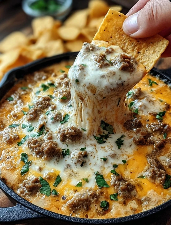 Farmhouse Comfort Sausage Cheese Dip Recipe Best Cheese For Sausage Dip Easy Farmhouse Sausage Cheese Dip Creamy Sausage C...