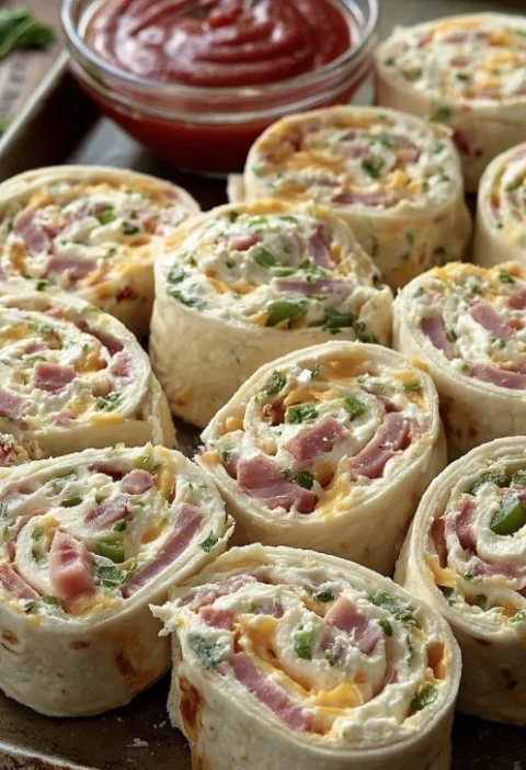 Grandma's Cream Cheese Pinwheel Recipe Homemade Ham And Cheese Pinwheel Best Cream Cheese And Ham Pinwheel Cream Cheese Pi...