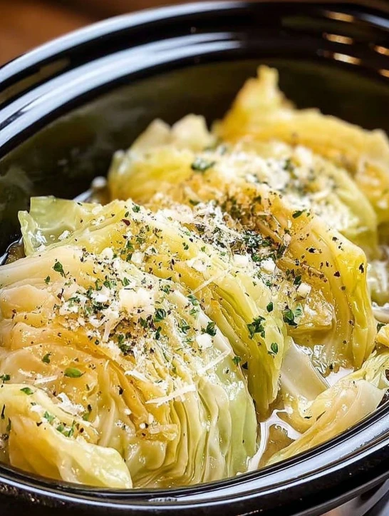 Grandma's Garlic Parmesan Cabbage Recipe Whole Cabbage With Lemon Butter Cozy Garlic Cabbage Dinners Best Garlic Parmesan ...