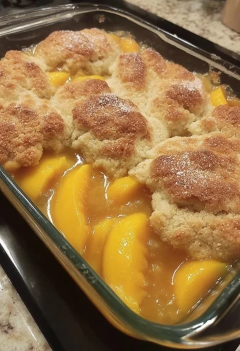 Grandmas Peach Cobbler
