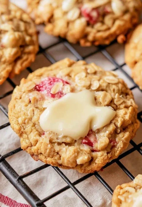 Grandma's Rhubarb Cookies Recipe Old-fashioned Rhubarb Cookies Buy Online Homemade Rhubarb Cookies Recipe Best Rhubarb Coo...