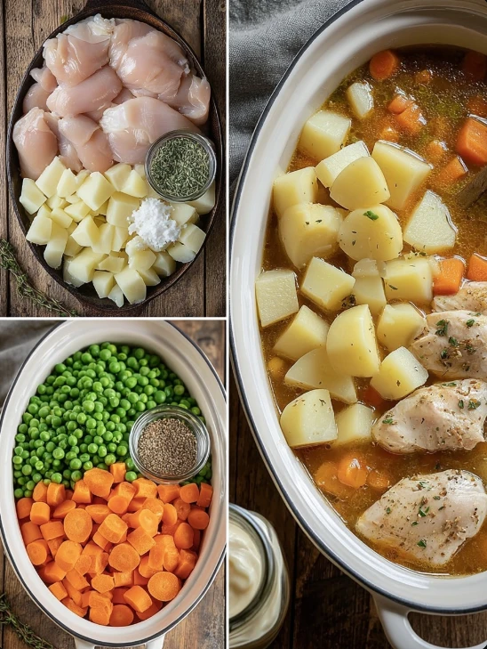 HEARTY CHICKEN AND VEGETABLE STEW