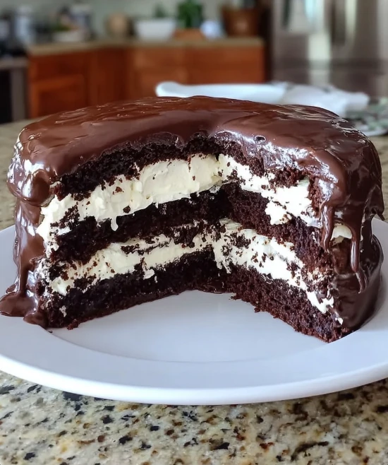 Heritage-Style Ding Dong Cake