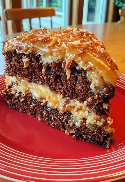 Homemade German Chocolate Layer Cake Recipe Best German Chocolate Cake Homemade How To Make A German Chocolate Cake From S...
