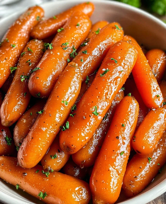Honey Garlic Baby Carrots Recipe Grandma's Roasted Carrots Recipe Best Honey Garlic Carrots Easy Garlic Honey Roasted Carr...