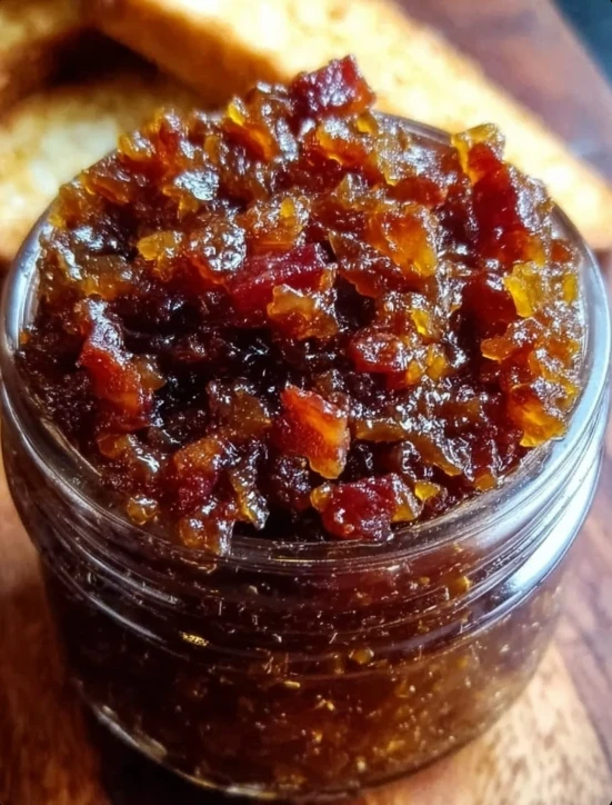 Maple Bacon Jam with Bourbon