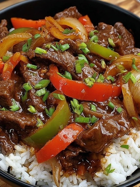 Midwest Country Crockpot Pepper Steak Recipe Easy Midwest Pepper Steak Slow Cooker Best Crockpot Pepper Steak Midwest Styl...