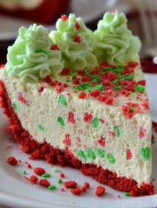 No Bake Grinch Pie