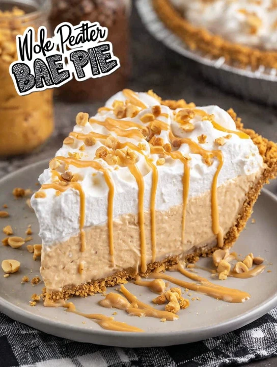 No Bake Peanut Butter Pie