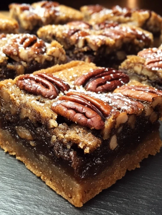 Oldfashioned Chocolate Chip Pecan Pie Bars