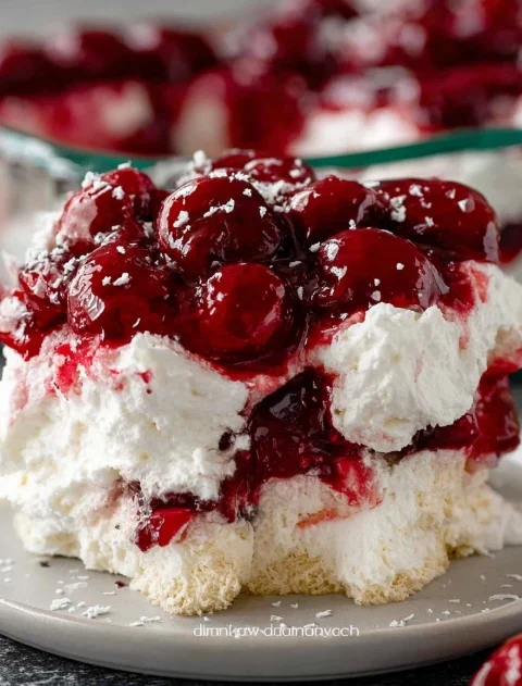 Oldfashioned Family Cherries Snow