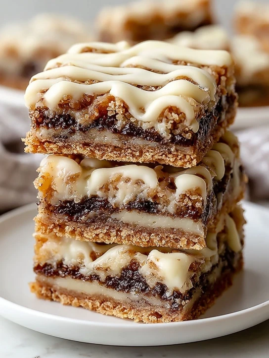 Oldfashioned Family Cinnamon Roll Bliss Bars