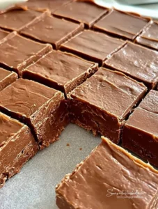 OLD FASHIONED NEVER FAIL FUDGE!