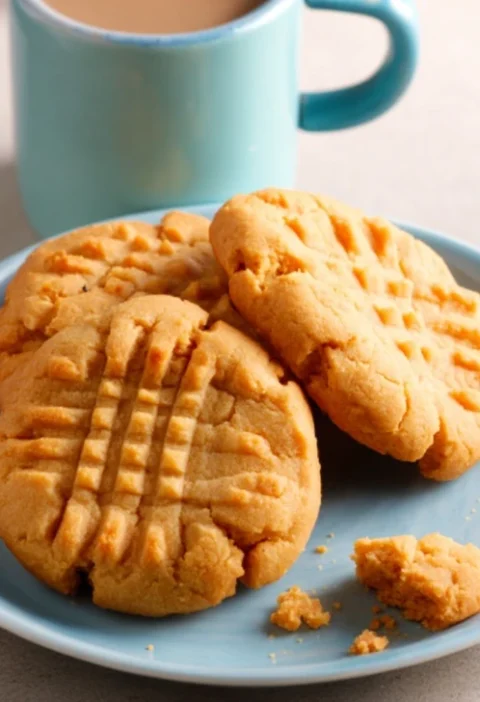 Old-fashioned Peanut Butter Cookies Recipe Homemade Peanut Butter Cookies Like Grandma's Best Traditional Peanut Butter Co...