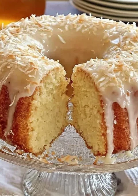 Pia Colada Pound Cake