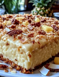 Pineapple Coconut God Bless America Cake