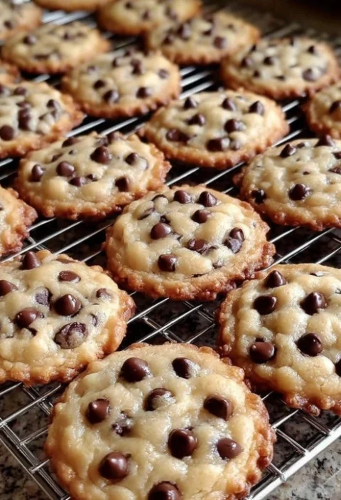 Retro Bakery Rice Krispie Chocolate Chip Cookies