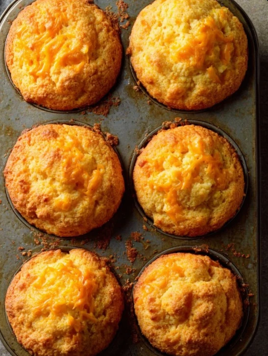 Retro Cheddar Cheese Muffins Recipe Best Bakery-style Cheddar Muffins Easy Retro Cheese Muffin Baking Homemade Cheddar Che...