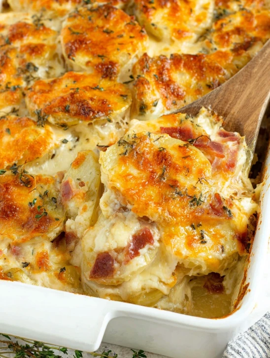 Scalloped Potatoes Ham