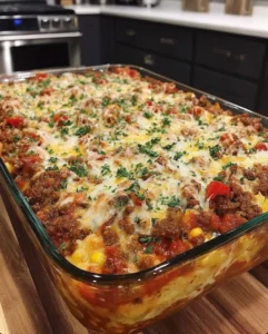 Simple Ground Beef Casserole