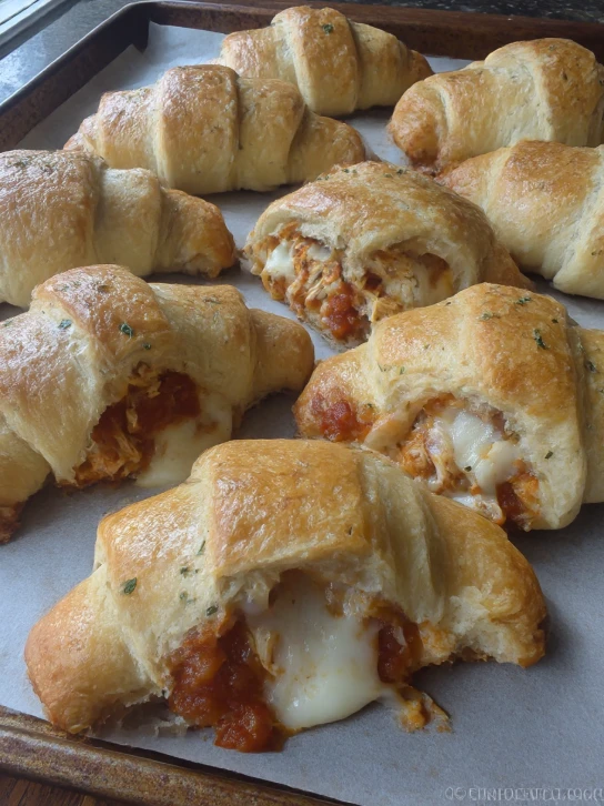 Southern Potluck Chicken Parm Crescents
