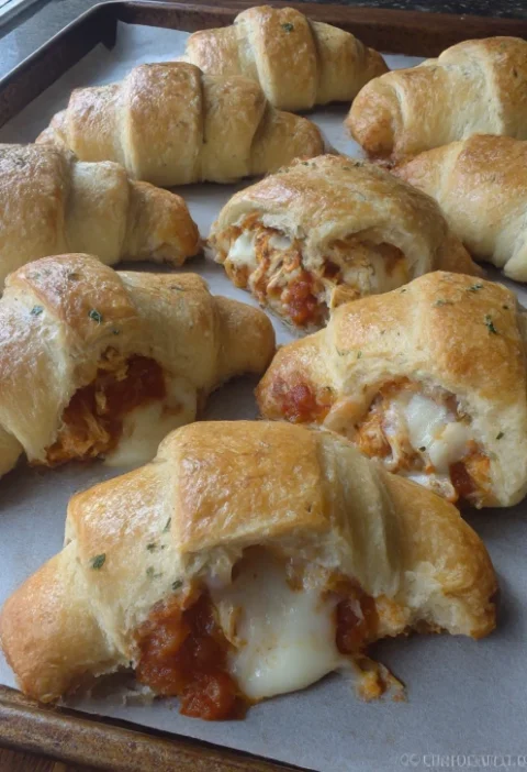 Southern Potluck Chicken Parm Crescents